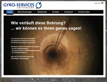 Tablet Screenshot of gyro-services.com